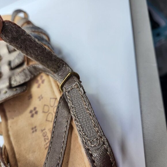 Naturalizer Jamboree N5 Comfort Womens Leather Sandals Gladiator Flats Size 10 - Picture 10 of 11